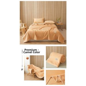Nap Sofa Cover Blanket Coral Fleece Blanket