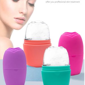 MELEDE Face Roller Ice Skin Care Silicone Ice Cube Ice Ball Face Massager Facial Roller Facial Care Tools