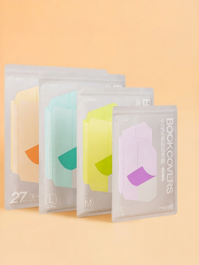 Nusign | Easy-to-Apply Waterproof Non-Slip Transparent Book Covers