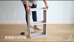 ชุดช้อปชุม HEINO ชั้นวางของช่องแคบ 4 ชั้น 3 ชั้น แบบมีล้อเลื่อน พร้อมตะขอและล้อเลื่อน ชนิดและราคาที่สะดวกสบาย