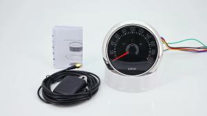RYSJM | 6 Gauge Kit 85mm GPS Speedometer 200KM/H Tachometer 8000RPM Fuel Level Water Temp 0-120℃ Oil Pressure Gauge 12V Voltage Meter