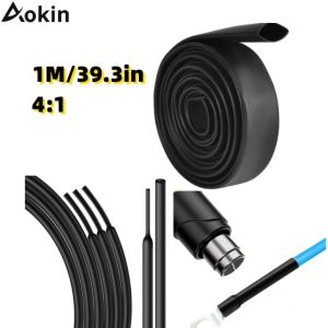 1m 4: 1 Heat Shrink Tubing Diameter 4mm 6mm 8mm Polyolefin Thermal Cable Sleeve Insulated Industrial Heat Shrink Tube for Marine