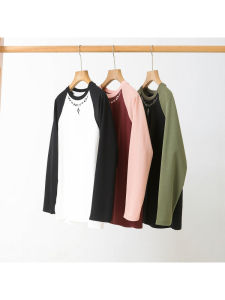 Áo Thun Tay Dài Cổ Tròn Dáng Rộng Phong Cách Mỹ Mới Cho Nam Và Nữ Mùa Thu Nhẹ Nhanh Khô Thể Thao Thường Ngày