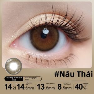 Mắt Kính Kontakt Màu Cho Đôi Mắt Tự Nhiên Hạn Sử Dụng 6 Tháng