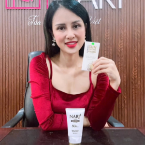 Kem chống nắng Nari ( Suncream Nari SPF50++) từ thảo dược thiên nhiên lâu trôi thêm dưỡng da thay lớp make