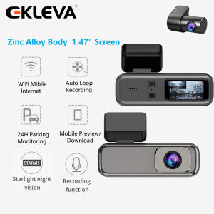 EKLEVA WiFi Dash Cam for Car DVR Camera 2K Video Recorder Car Dashcam Wireless WiFi APP Smart Connect 24H Parking Dashcam Car Camera