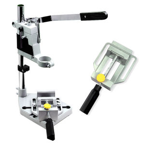 【New Arrival】Electric Bench Drill Stand Single-Head Table Top Drill Fixed Frame Multifunctional Aluminum Alloy for Woodwork