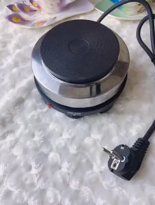 Combo Bình Pha Cafe Moka Pot 300ml Và Bếp Điện Mini Cap Cấp 500w Không Kén Nồi  bình pha cà phê kiểu Ý