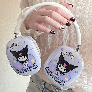 Luxurious Full-coverage Headset Protection Case for Apple AirpodsMax Kt Cat Design Soft Shell Earphone Cover Premium Sensation
