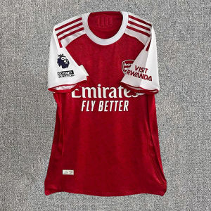 Arsenal Home Short Sleeve Player Edition Football Kit Set 2025 Season Polyester Fiber Sportswear for Men And Women