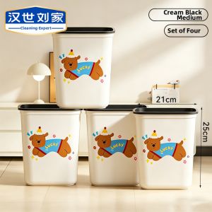 HANSHILIUJIA | Cute Style Large Trash Bin