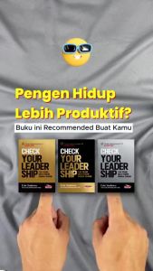 Bestseller Buku Check Your Leader Ship (Tiap Orang Mesti Pimpin Dirinya Sendiri) Jilid 1- 3