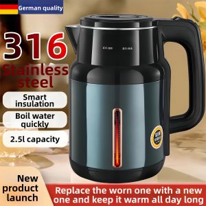 Insulation Thermostat Automatic Electric Kettle 316 Stainless Steel