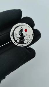 28.5mm dial samurai element NH35 dial creative color-printed series dial is suitable for NH35/36 movement watch accessories