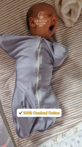 🇸🇬 [BUY 3 FREE GIFT] Ultra Soft Bamboo Cotton Premium Newborn Baby Instant Swaddle baby zip swaddle zip swaddle sleeping bag