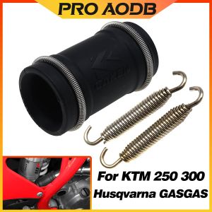 For KTM SX XC EXC XCW TPI 250 300 Motorcycle Exhaust Pipe Connection Hose Spring For Husqvarna TC TE TEI TX TXI GASGAS 2017-2023