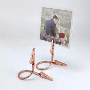 5Pcs Flexible Double-Head Clips / Incense Coil Holder / Portable Long Hose Pictures Clamp / Household Storage Supplies