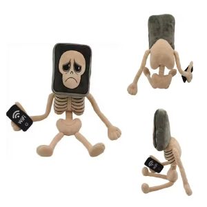 Pot Hotspot Brainrot Plush - Cute Skeleton Stuffed Toy Meme Character Doll for Gaming Fans (New 2025 Collection)