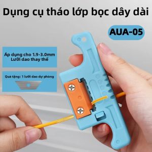 Dụng Cụ Tuốt Sợi Quang FTTH MAST-5 MSAT-5 Dụng Cụ Tuốt Ống Đệm Lỏng AUA-05 Dụng Cụ Tuốt Cáp Theo Chiều Dọc 1.9-3.0mm Chế Độ Đơn