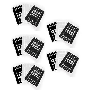 3-18Pcs Bike Chain Protection Sticker Mountain Road Bicycle Frame Sticker Bike Chain Frame Protector Bicycle Protective Film