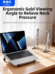 Orico | Portable Notebook Stand with iPad Support and Heat Dissipation Base