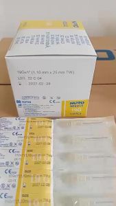 NIPRO Medical Needle  19G x 1 1/2 Inch  38MM 100s  Expiry 2029