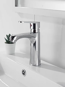 Stainless bathroom basin faucet hot and cold kitchen sink Lavatory Faucet fittings set