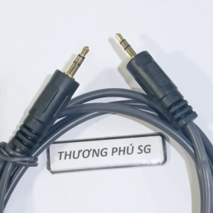 Cáp âm thanh 2 đầu 3.5 ly dài 3m / Chuẩn 3.5 ly - 3 điểm cực (Cáp loa 1 ra 1 hiệu Dtech)