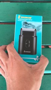 SHINON S-688 Shaver Elektrik Pria Portable Travelling Fleksibel Praktis Modern Tanpa Kabel