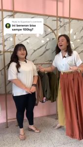 Celana Arisha - Celana Kulot Wanita Highwaist Jumbo