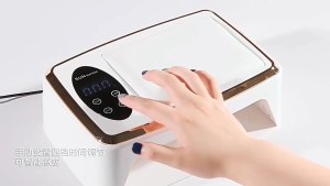 UV Light Nail Dryer 380w/280w Nail Arm Rest 90/66 LED Gel for Home Salon
