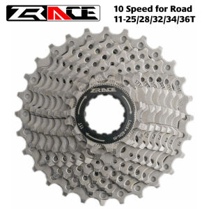 ZRACE Bicycle Cassette 10 Speed Road / MTB Bike Freewheel 11-25T / 28T / 32T / 34T / 36T Compatible with Tiagra ZEE SAINT
