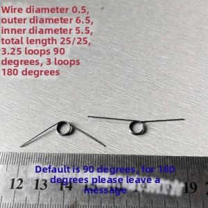 TIANZHUOJINSHU | Torsion Spring Rotation V Shape