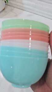 Bát Nhựa Trộn Mặt Nạ Thiên Nhiên Tô Nhựa Trộn Mặt Nạ Spa Đủ Màu Sắc