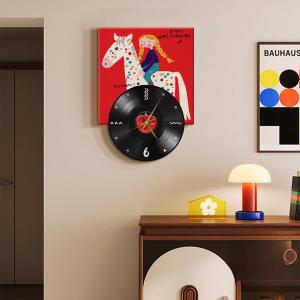 Vintage Dopamine Creative Clock and Wall Art