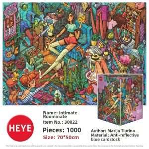 Heye | Roommate Jigsaw Puzzle 1000 pieces