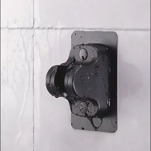 Holder Shower Tempel Gantungan Shower Hanger Braket Shower Bidet Spray Holder Hitam  ZJ-251