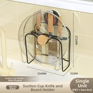 Suction Wall-mounted No-drilling Kitchen Organizer