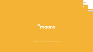 MAONO AME2 Paket PD100 Microphone Dynamic XLR for Live Streaming Karaoke Recording PC Smartphone