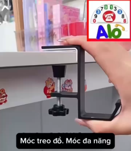 Móc Kẹp Treo Đồ Móc Treo Đa Năng Móc Treo Cố Định Có Thể Điều Chỉnh