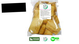 Vegan-Chicharon-Flavored Dried Tofu Strips Vegan GMO-Free Multipack