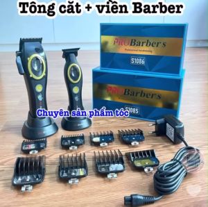 VIP Barber S1085 - Tông đơ cắt tóc cao cấp công suất 8800 vòng pin Lithium Ion 4500mAh lưỡi titan sắc nét thời gian sử dụng 300 phút bảo hành 03 tháng