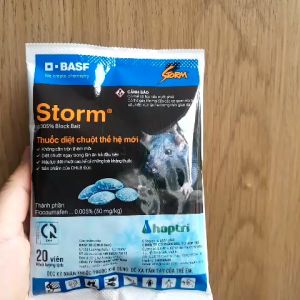 Thuốc diệt trừ chuột Storm Gói 20 Viên tiện lợi không cần trộn