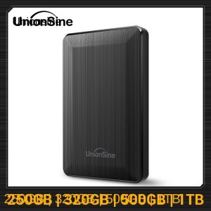 Ổ Cứng Di Động Gắn Ngoài UnionSine HDD 2.5" 250GB/320GB/500GB/1TB USB3.0 Tương Thích Thích Cho Máy Tính MAC Desktop MacBook