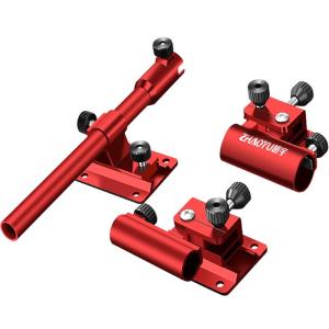 JUJING | Bộ Phụ Kiện Câu Cá Nhẹ Từ Hợp Kim Nhôm Magiê Với Khung Nhẹ Đế Ô Dù Rào Cá và Khay Mồi
