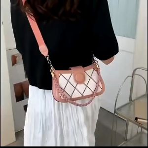 Tas Selempang Wanita Terbaru 2024 Shoulder Bag Korea Style Model Elegan TAS SELEMPANG DAN BAHU WANITA TERBARU MODEL TRENDY KOREA STYLE AR77