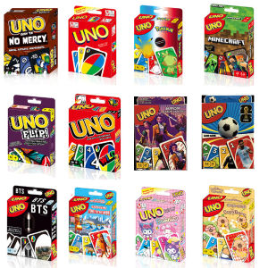 【Uno All Cards 】UNO No Mercy Cards Games Family Funny Entertainment Board Game Fun Playing Cards Kids Toys Uno Card Game Children Birthday Monopoly Deal boardgame