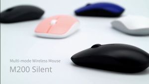 Rapoo M200 Silent Multi Mode 2.4G Wireless Mouse Bluetooth Mouse 1000DPI with Variety Colors - 3 Years Warranty
