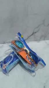 Kacamata Renang Anak Anti Kabut Anti UV With Tutup Telinga Kaca Mata Anak Renang Orange Bonus Pouch