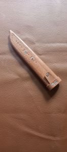 sarung pisau kulit asli 21cm serangka pisau pelindung pisau pengaman pisau